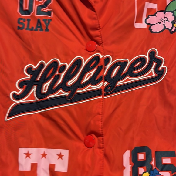 Tommy Hilfiger Button Fleece Varsity Jacket! - Picture 7 of 13